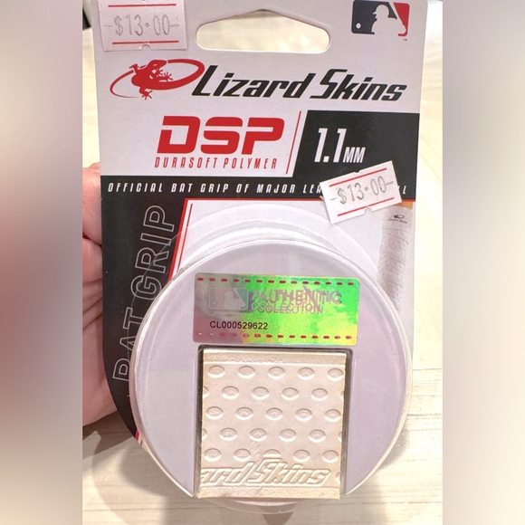 NWT - Lizard Skins DSP ULTRA BAT GRIP - DIAMOND WHITE 1.1M Thickness - Picture 5 of 8